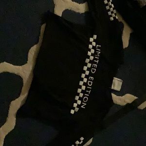 Limited addition crop top.